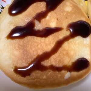 黒蜜きな粉のホットケーキ